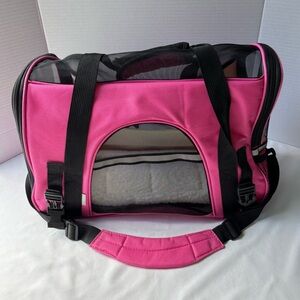 Paws & Pals Pink Pet Carrier